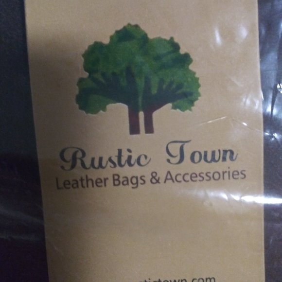 New Rustic Leather Messenger Bag - Picture 2 of 6